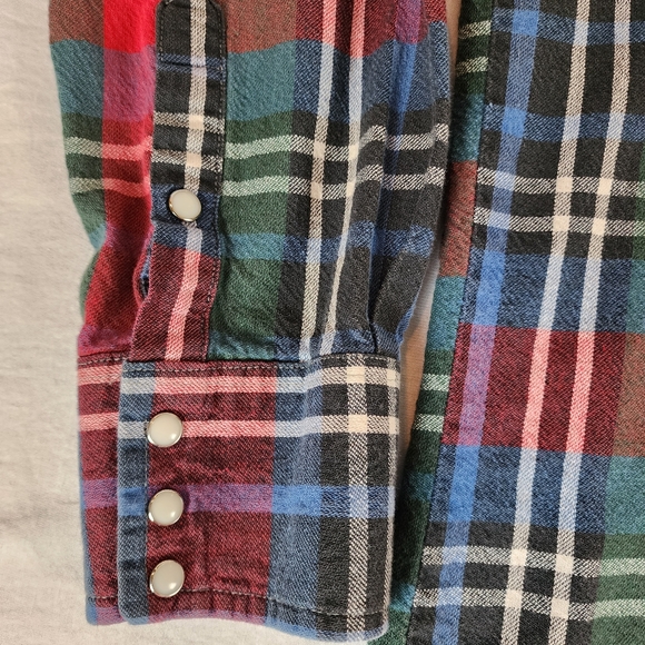 Wrangler Flanel Western Men's Shirt - Picture 6 of 8